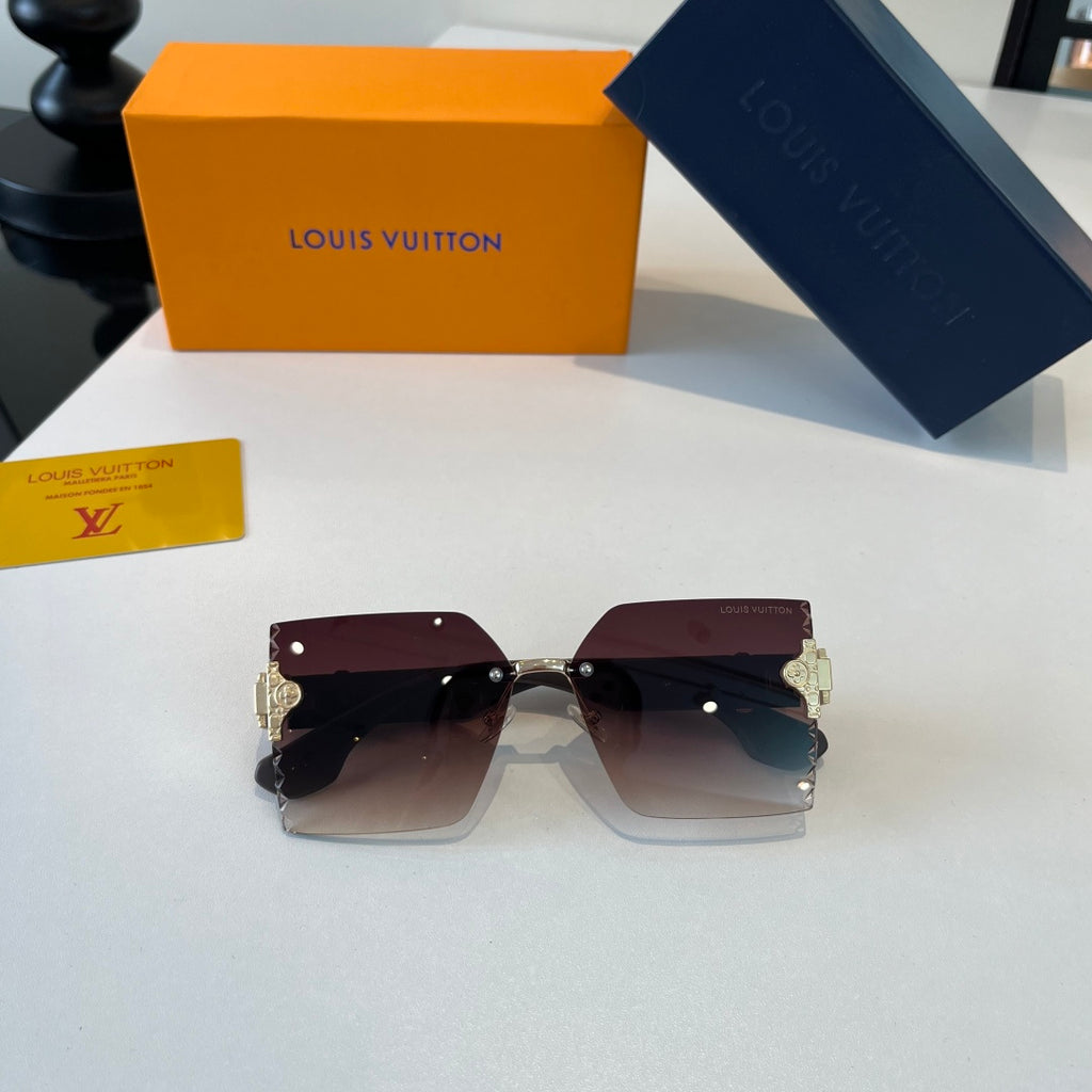 Louis Vuitton Fashion Red Lens Sunglasses for Women - detail image 4