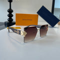 Louis Vuitton Fashion Red Lens Sunglasses for Women