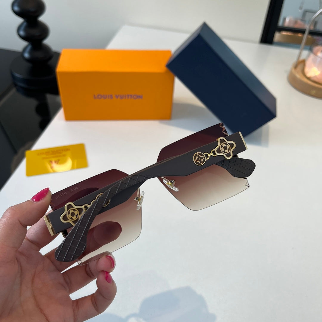Louis Vuitton Fashion Red Lens Sunglasses for Women - detail image 8