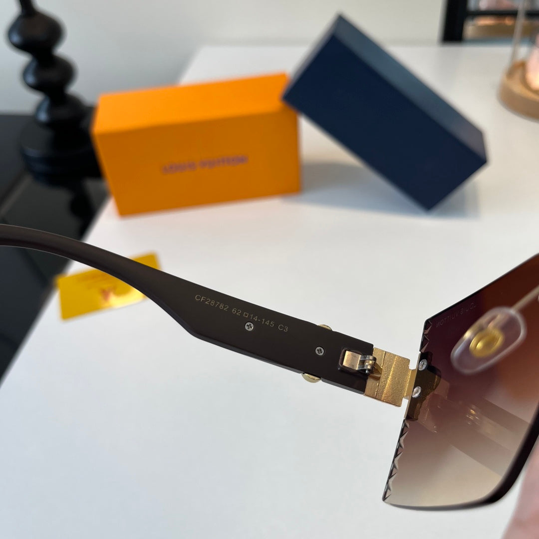 Louis Vuitton Fashion Red Lens Sunglasses for Women - 448657 - detail image 9