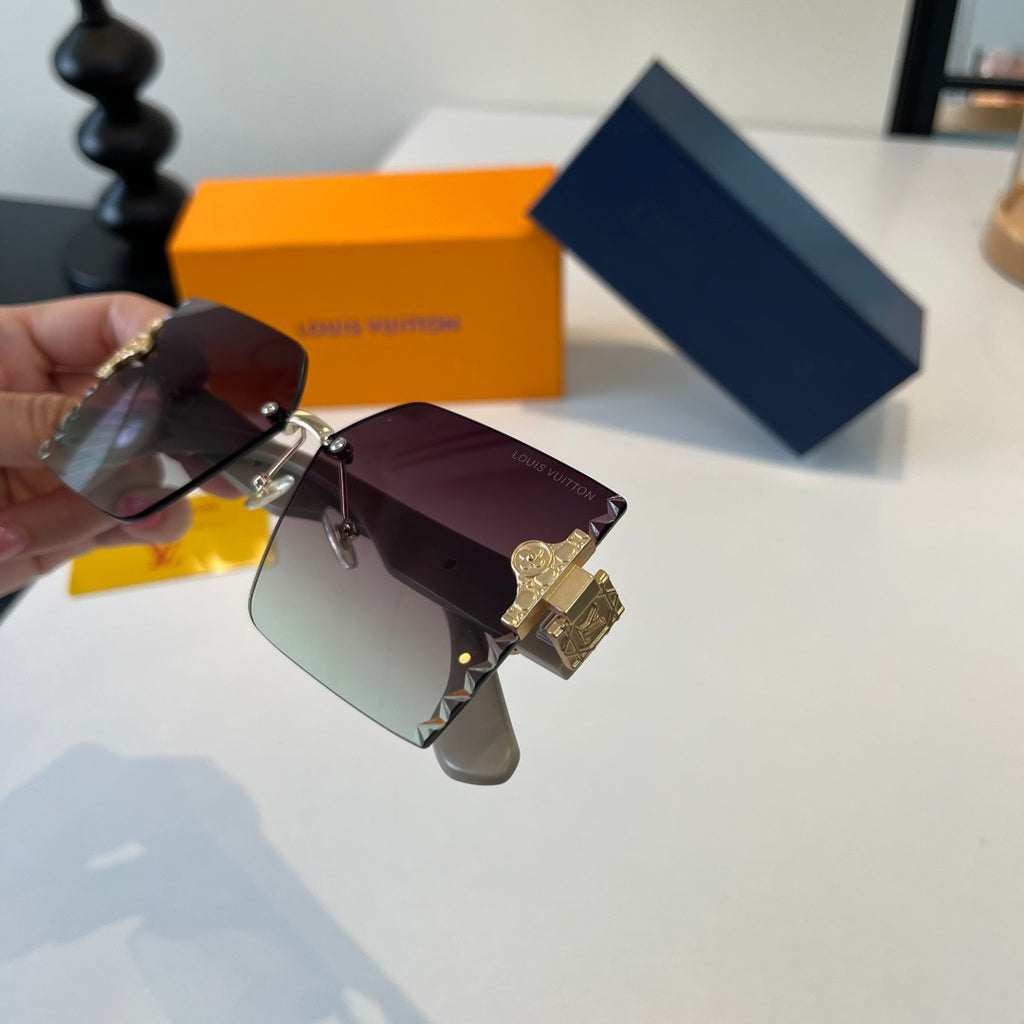 Louis Vuitton Fashion Silver Lens Sunglasses for Women - 493091 - detail image 6