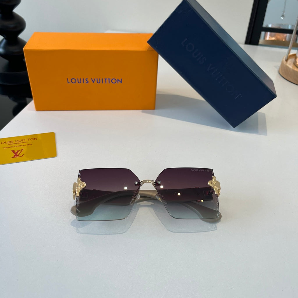 Louis Vuitton Fashion Silver Lens Sunglasses for Women - 448658 - detail image 4