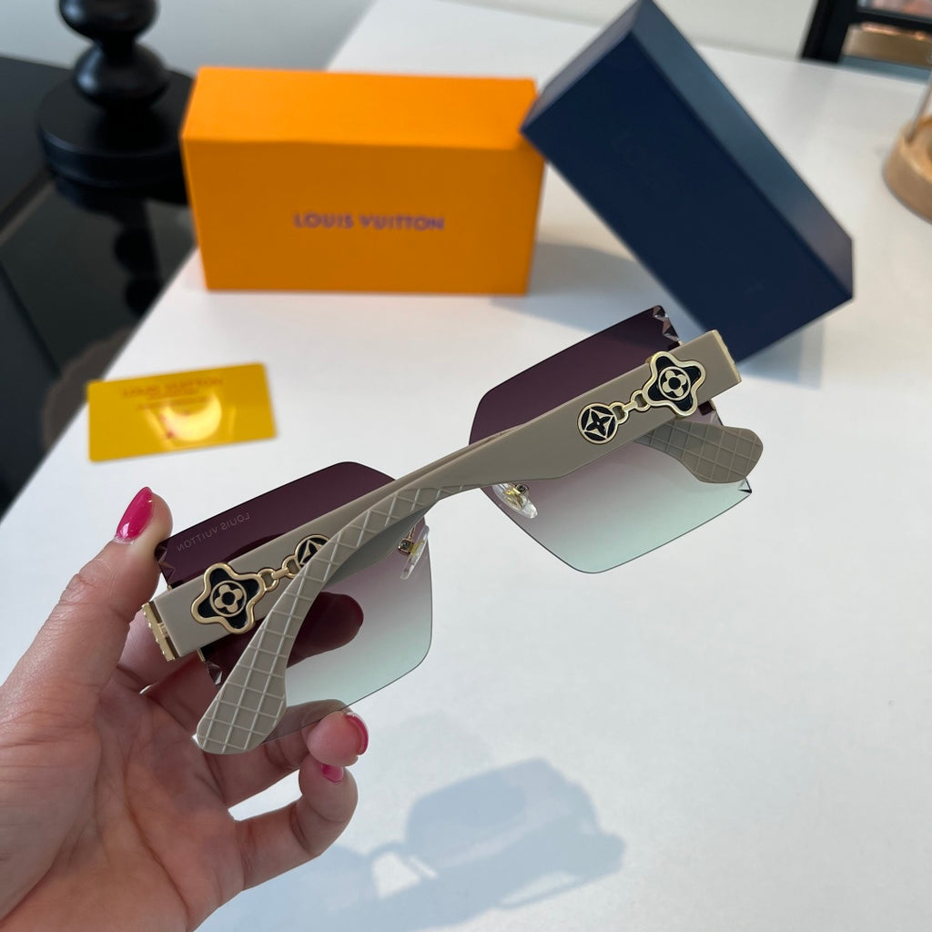 Louis Vuitton Fashion Silver Lens Sunglasses for Women - 493091 - detail image 8