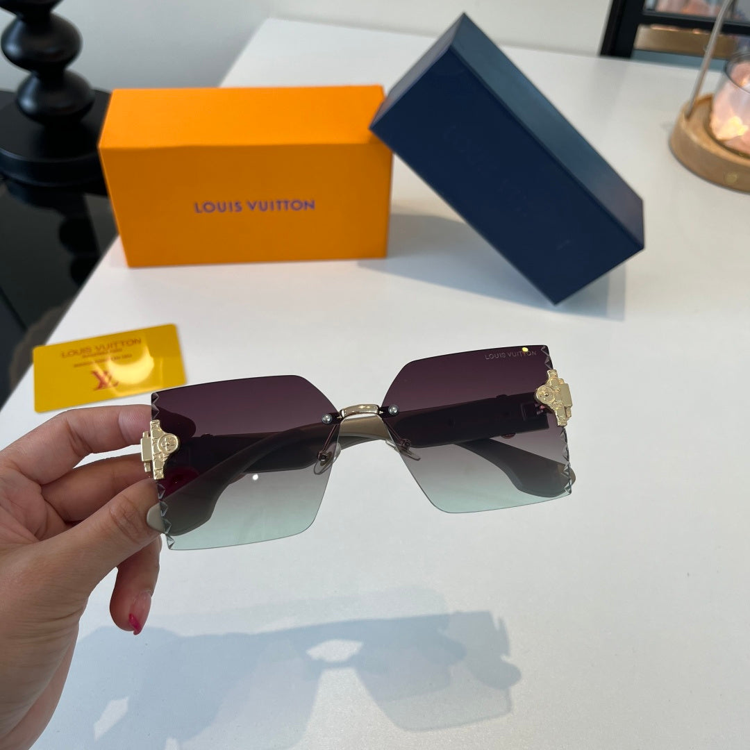 Louis Vuitton Fashion Silver Lens Sunglasses for Women - 448658 - detail image 5