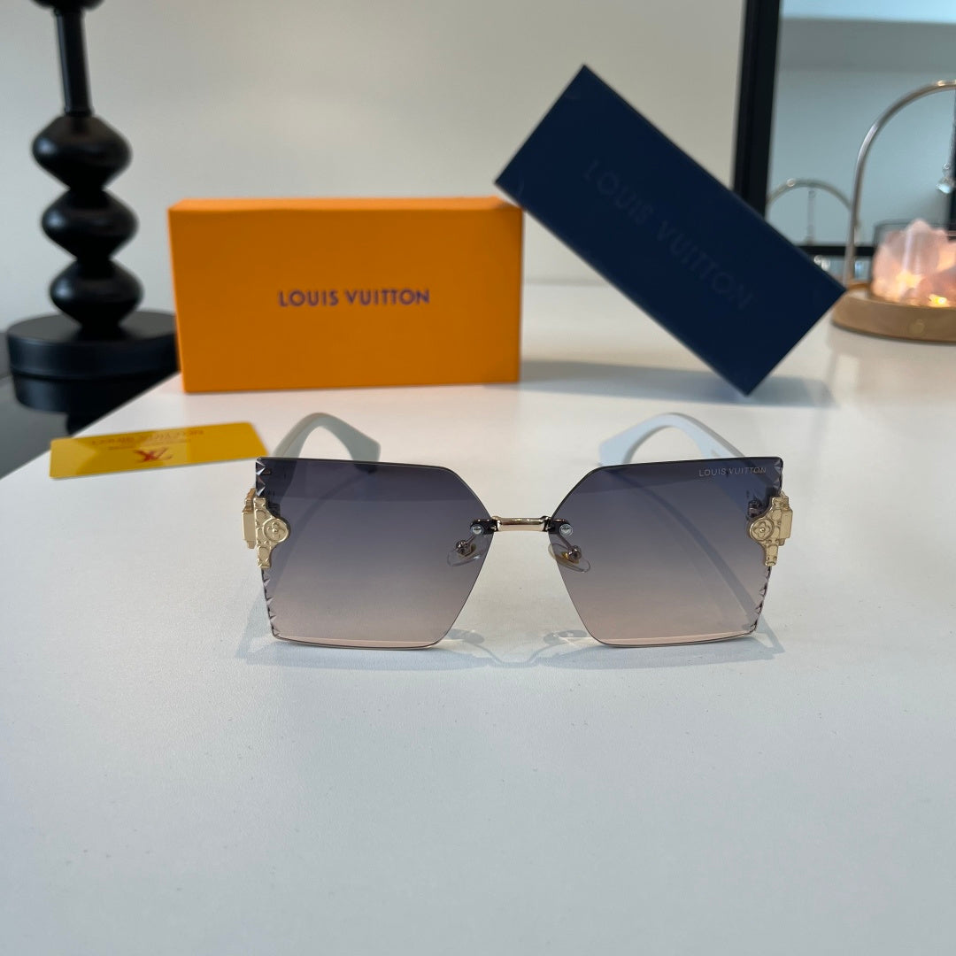 Louis Vuitton Fashion Silver Lens Sunglasses for Women - detail image 2