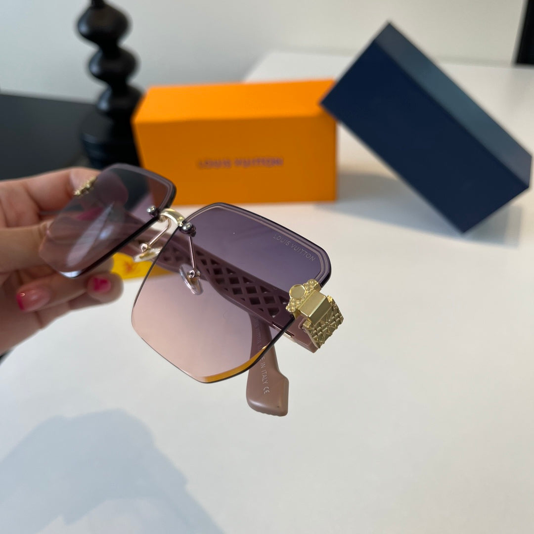 Louis Vuitton Fashion Silver Lens Sunglasses for Women - 493060 - detail image 4