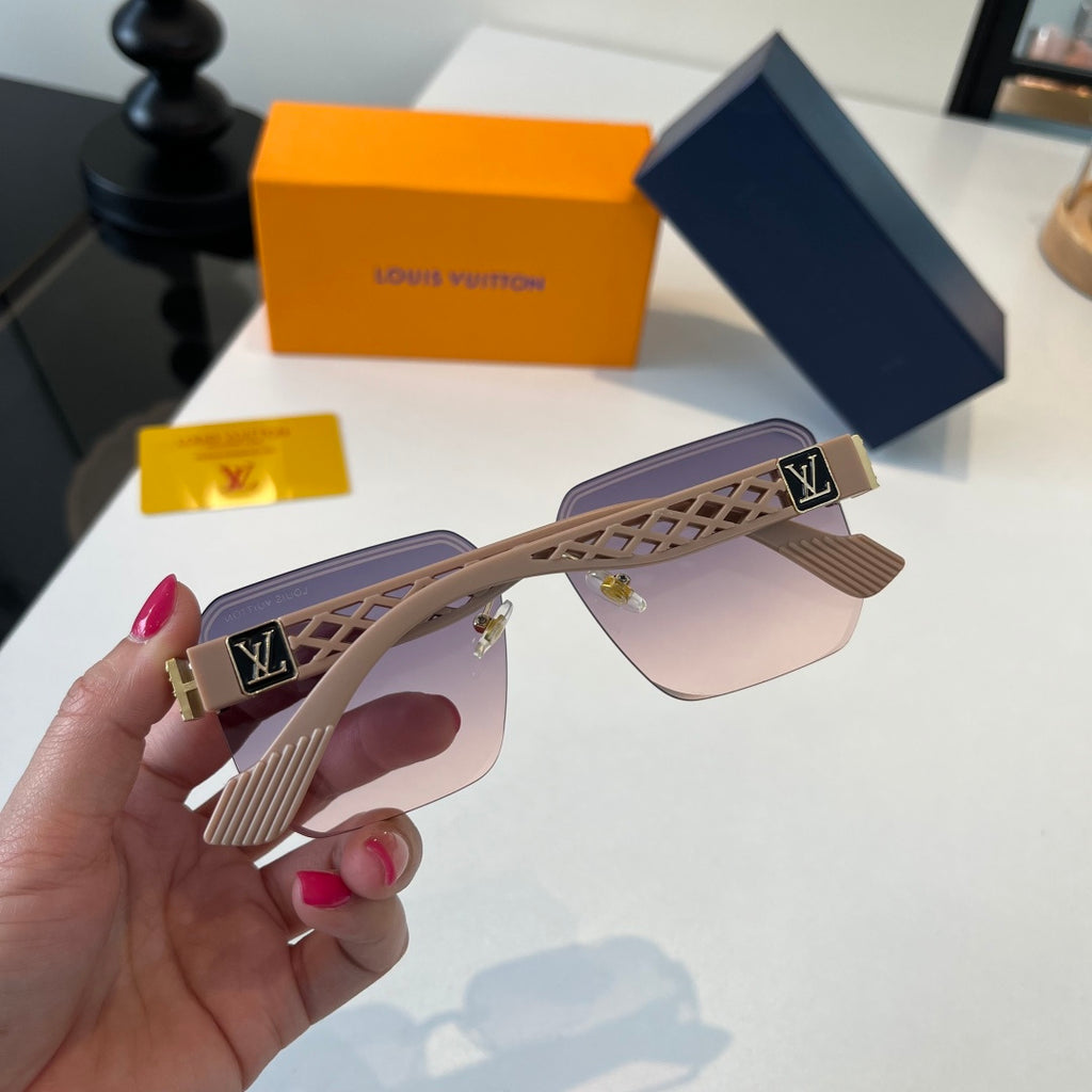 Louis Vuitton Fashion Silver Lens Sunglasses for Women - 493060 - detail image 6