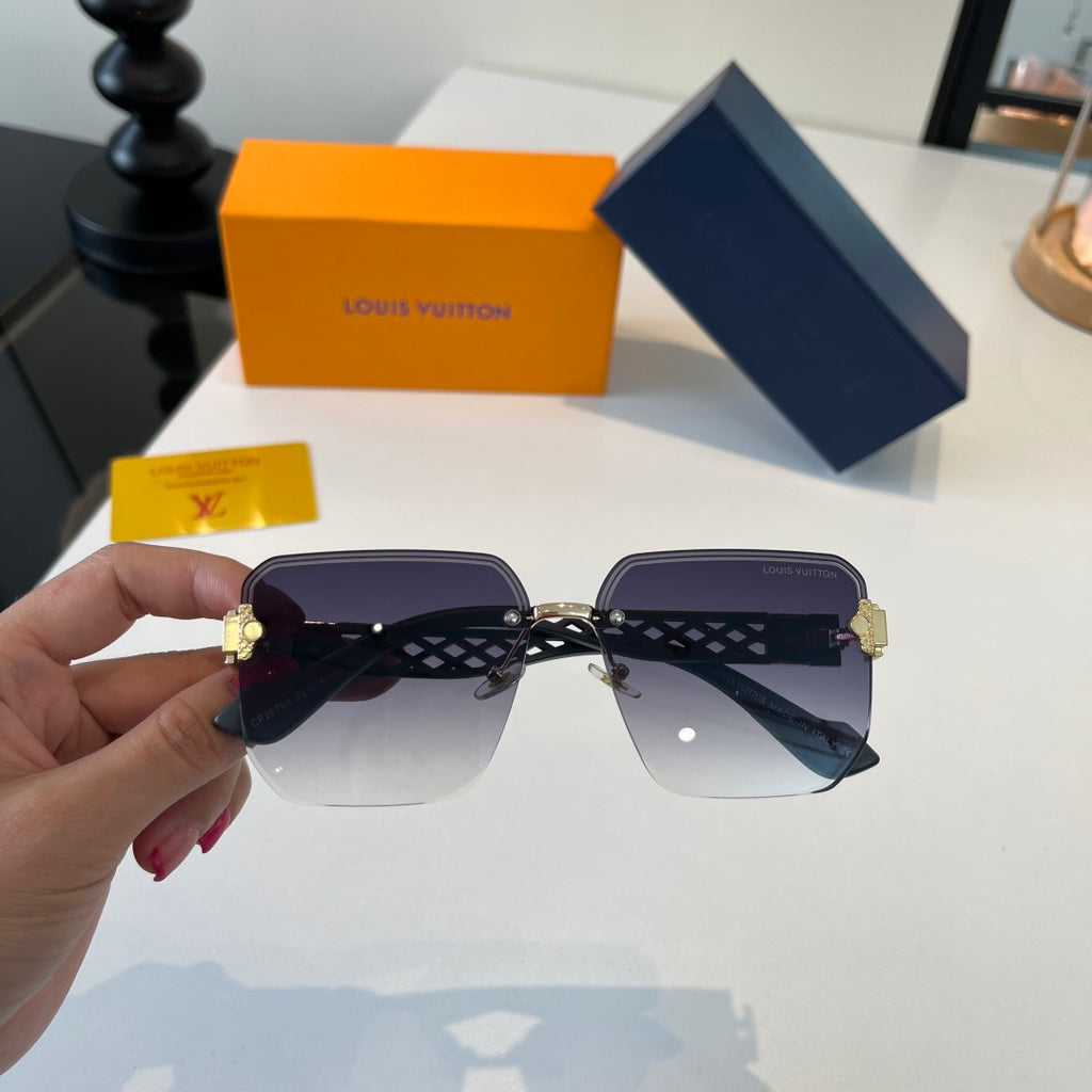 Louis Vuitton Fashion Silver Lens Sunglasses for Women - 493061 - detail image 4