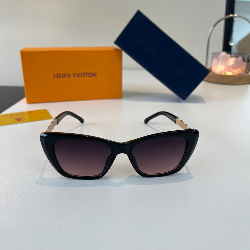 Louis Vuitton Cat-Eye Silver Lens Sunglasses for Women