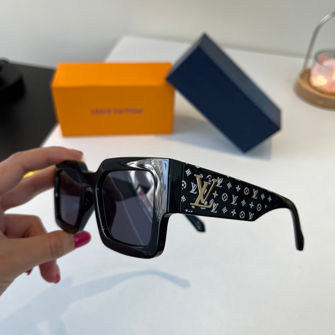 Louis Vuitton Fashion Black Lens Sunglasses for Men & Women - 493063 - detail image 4
