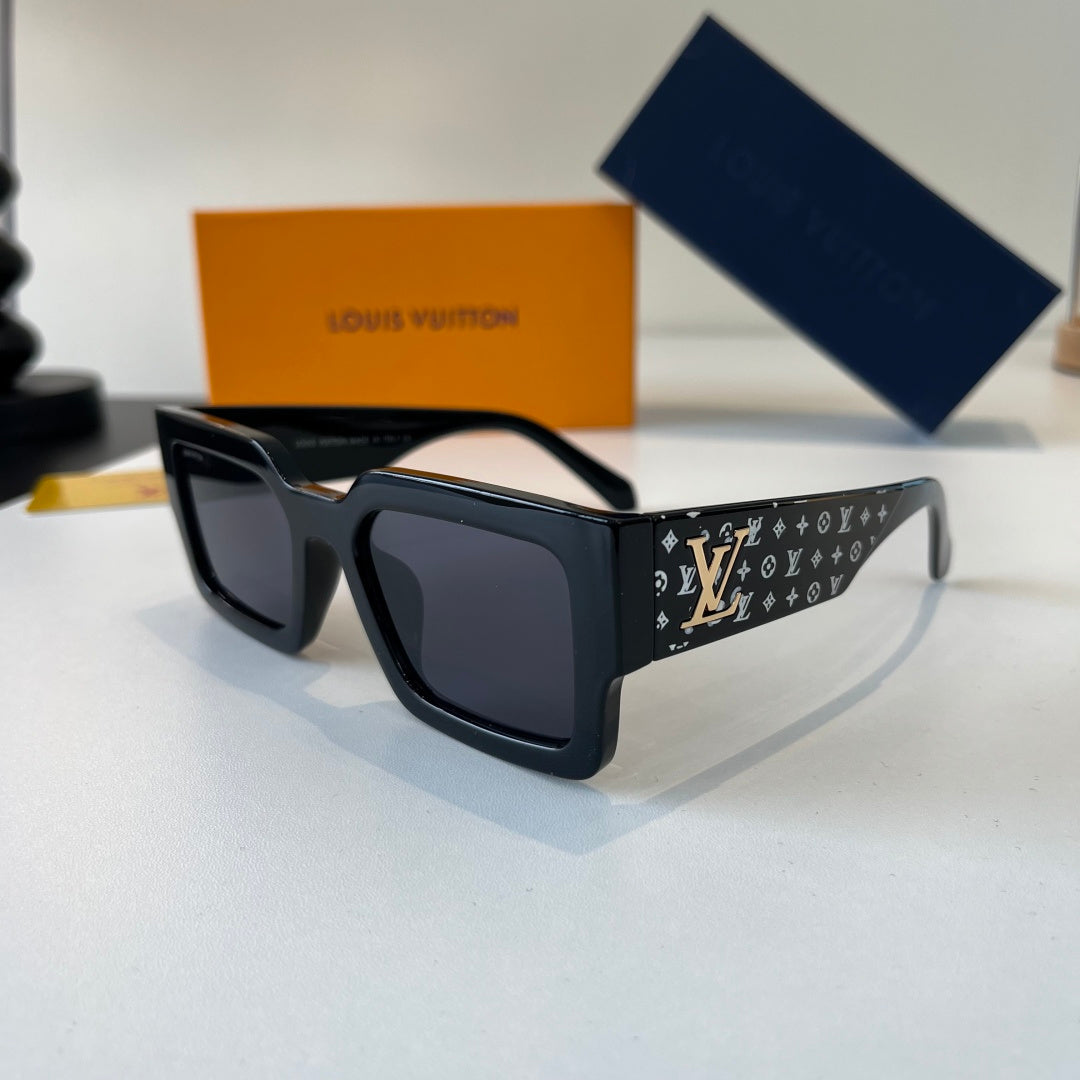 Louis Vuitton Fashion Black Lens Sunglasses for Men & Women - 493063 - detail image 3