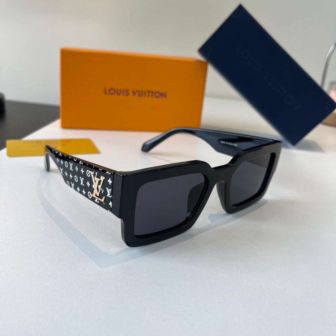 Louis Vuitton Fashion Black Lens Sunglasses for Men & Women - 448665