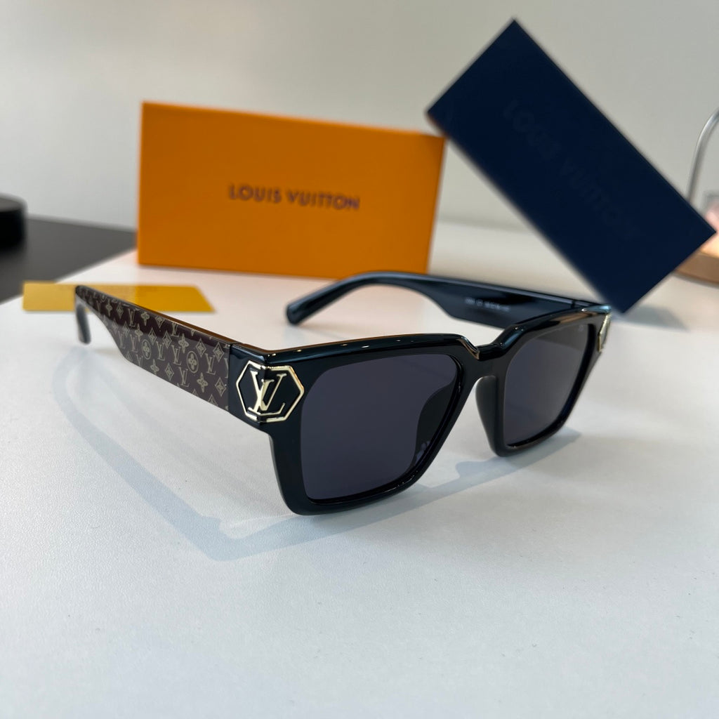 Louis Vuitton Fashion Black Lens Sunglasses for Men & Women - 448669