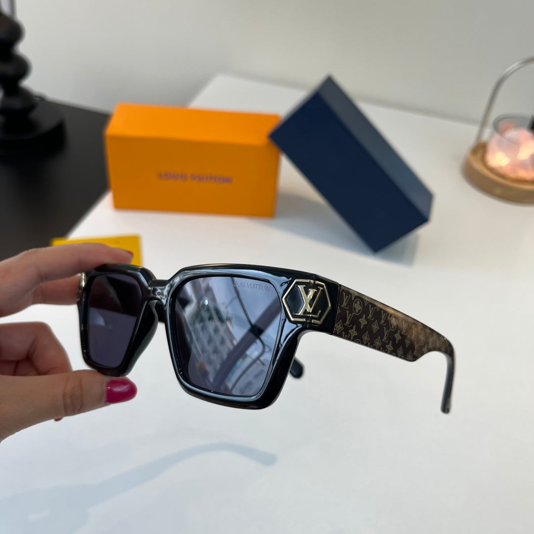 Louis Vuitton Fashion Black Lens Sunglasses for Men & Women - 493067 - detail image 4