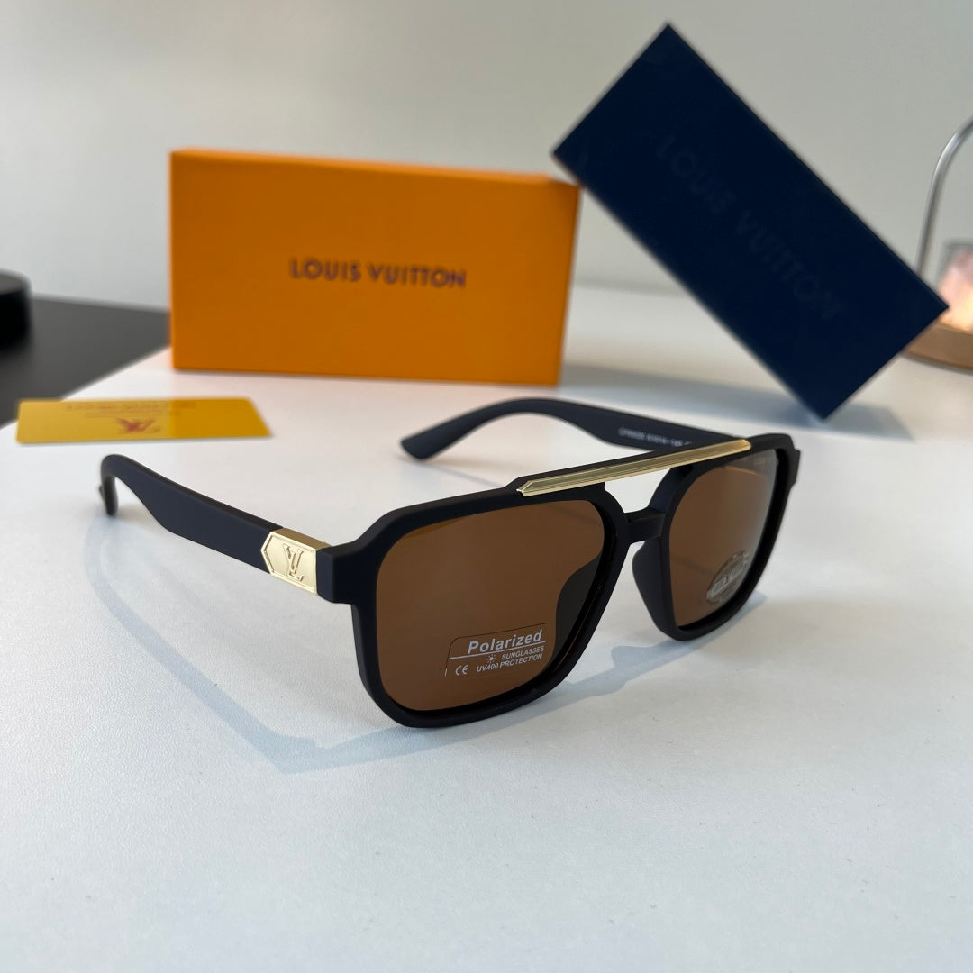 Louis Vuitton Fashion Black Lens Sunglasses for Men & Women - 493068