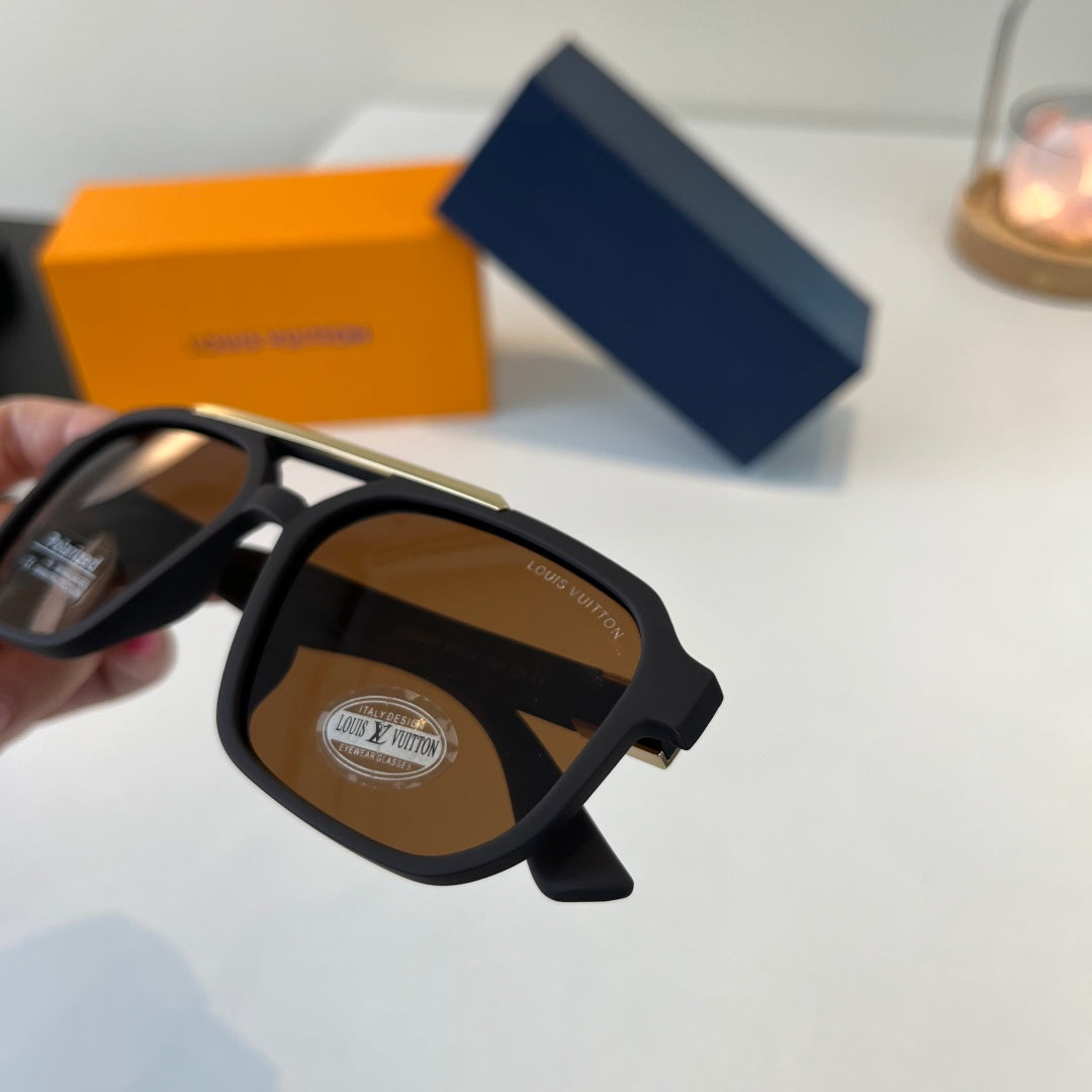 Louis Vuitton Fashion Black Lens Sunglasses for Men & Women - 493068 - detail image 6