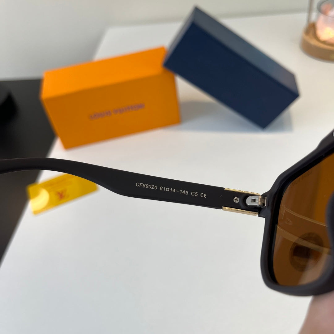 Louis Vuitton Fashion Black Lens Sunglasses for Men & Women - 493068 - detail image 9