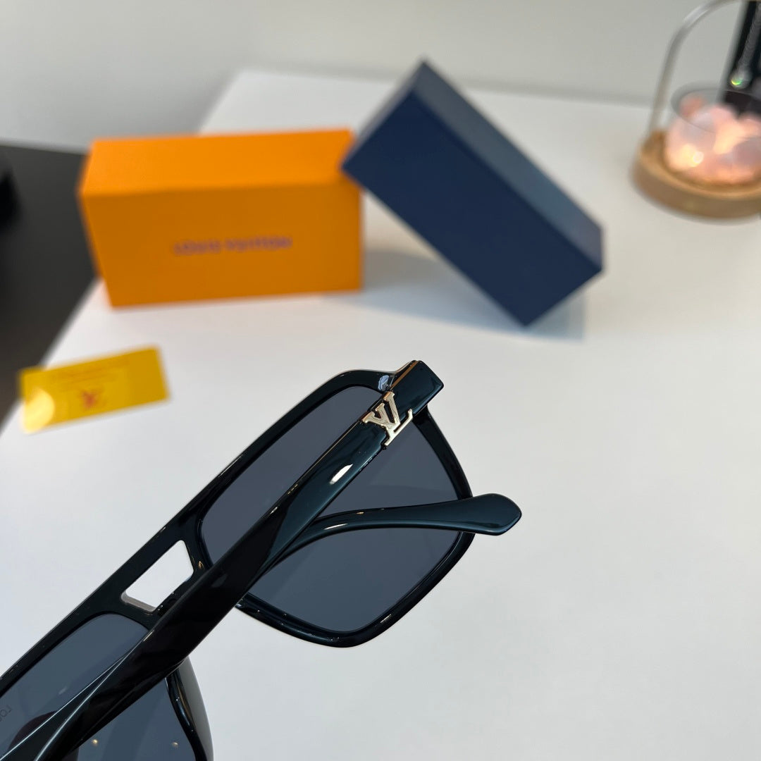 Louis Vuitton Fashion Black Lens Sunglasses for Men & Women - 493070 - detail image 7