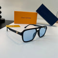 Louis Vuitton Fashion Blue Lens Sunglasses for Men & Women - 493072