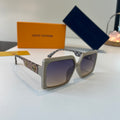 Louis Vuitton Fashion Silver Lens Sunglasses for Men & Women - 493074