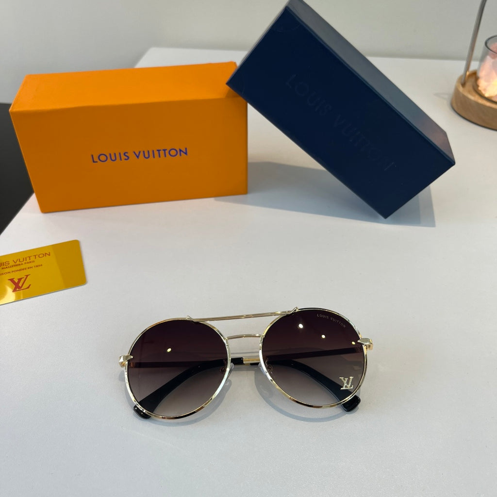Louis Vuitton Metal Aviator Silver Lens Sunglasses for Men & Women - 493075 - detail image 5
