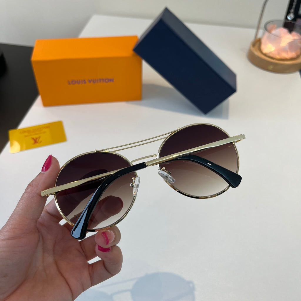 Louis Vuitton Metal Aviator Silver Lens Sunglasses for Men & Women - 493075 - detail image 8