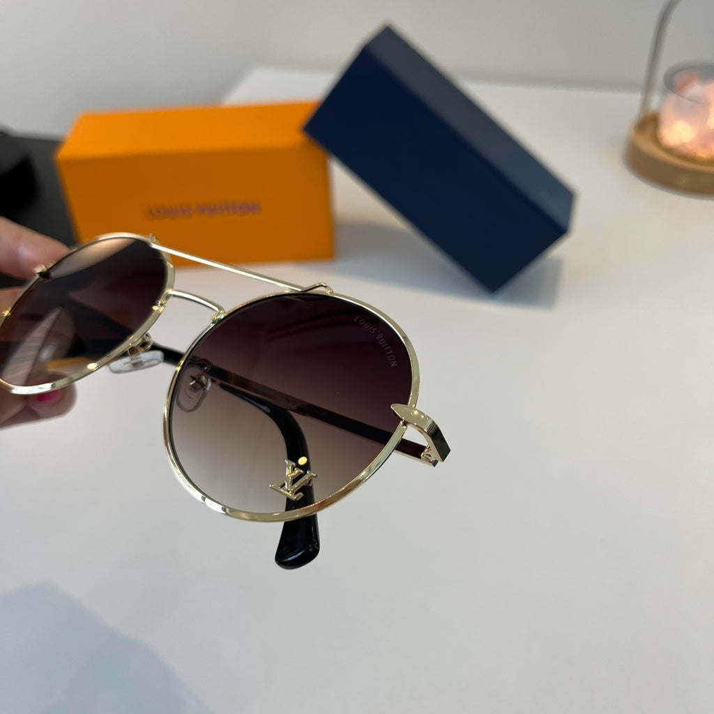 Louis Vuitton Metal Aviator Silver Lens Sunglasses for Men & Women - 493075 - detail image 7