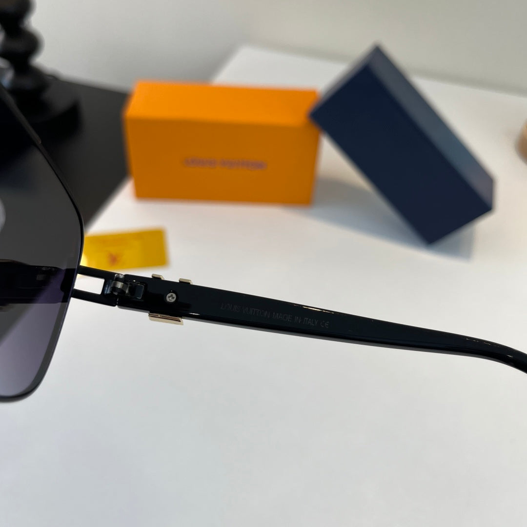 Louis Vuitton Metal Aviator Silver Lens Sunglasses for Men & Women - 448672 - detail image 10