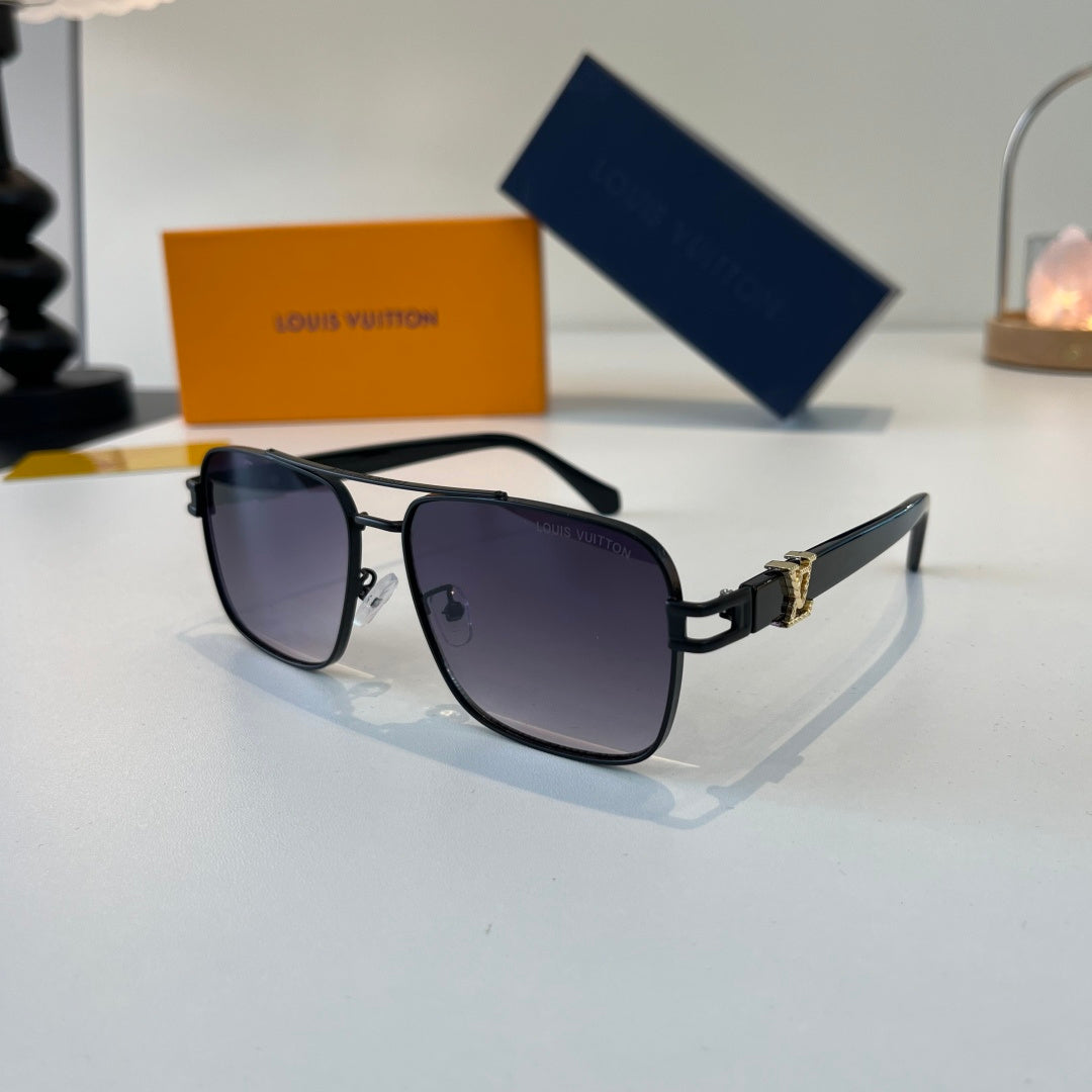 Louis Vuitton Metal Aviator Silver Lens Sunglasses for Men & Women - 493076 - detail image 3