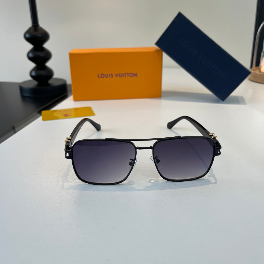 Louis Vuitton Metal Aviator Silver Lens Sunglasses for Men & Women - 493076 - detail image 2