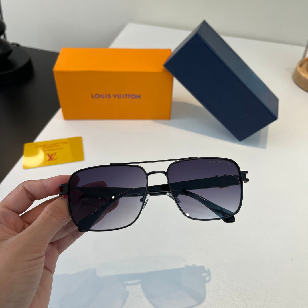 Louis Vuitton Metal Aviator Silver Lens Sunglasses for Men & Women - 493076 - detail image 5