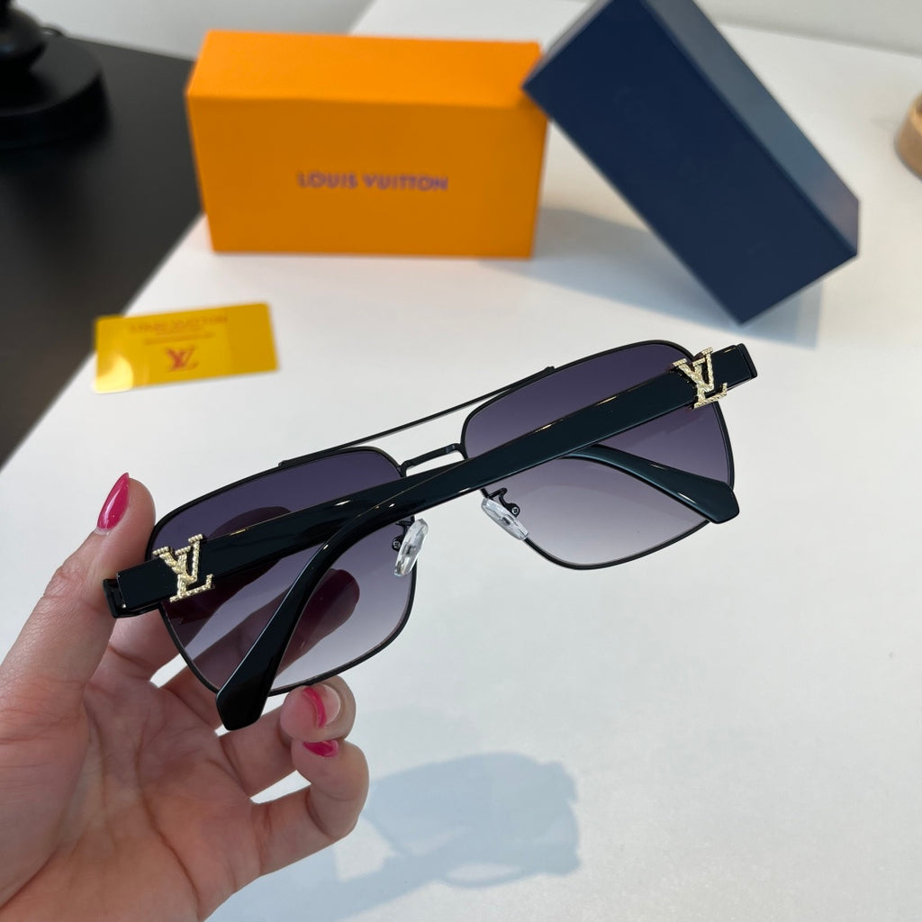 Louis Vuitton Metal Aviator Silver Lens Sunglasses for Men & Women - 448672 - detail image 8