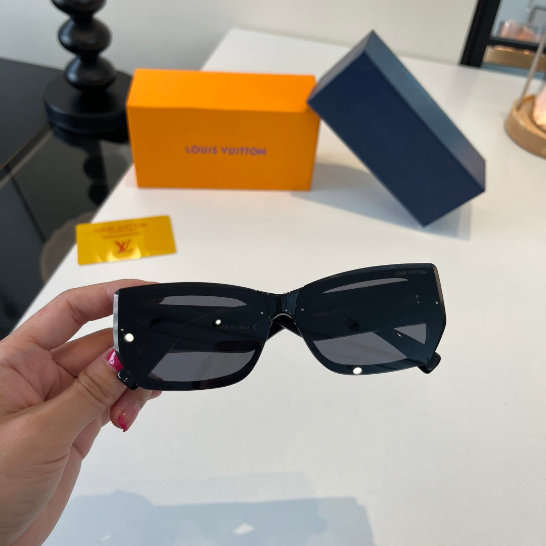Louis Vuitton Fashion Black Lens Sunglasses for Men & Women - 493077 - detail image 6