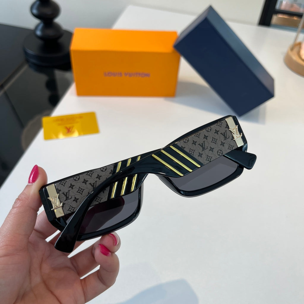 Louis Vuitton Fashion Black Lens Sunglasses for Men & Women - 493077 - detail image 9