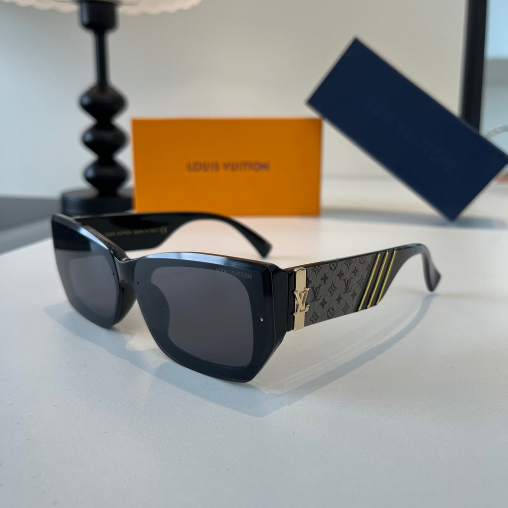 Louis Vuitton Fashion Black Lens Sunglasses for Men & Women - 493077 - detail image 3