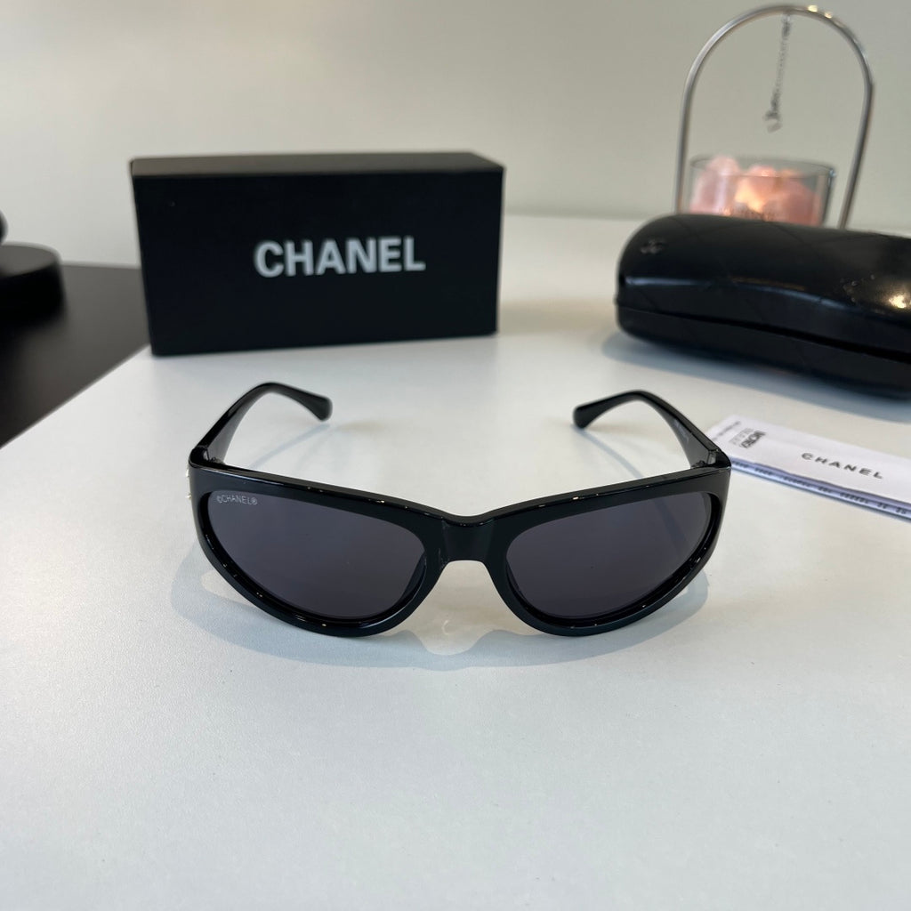 Chanel Fashion Black Lens Sunglasses for Men & Women - detail image 2