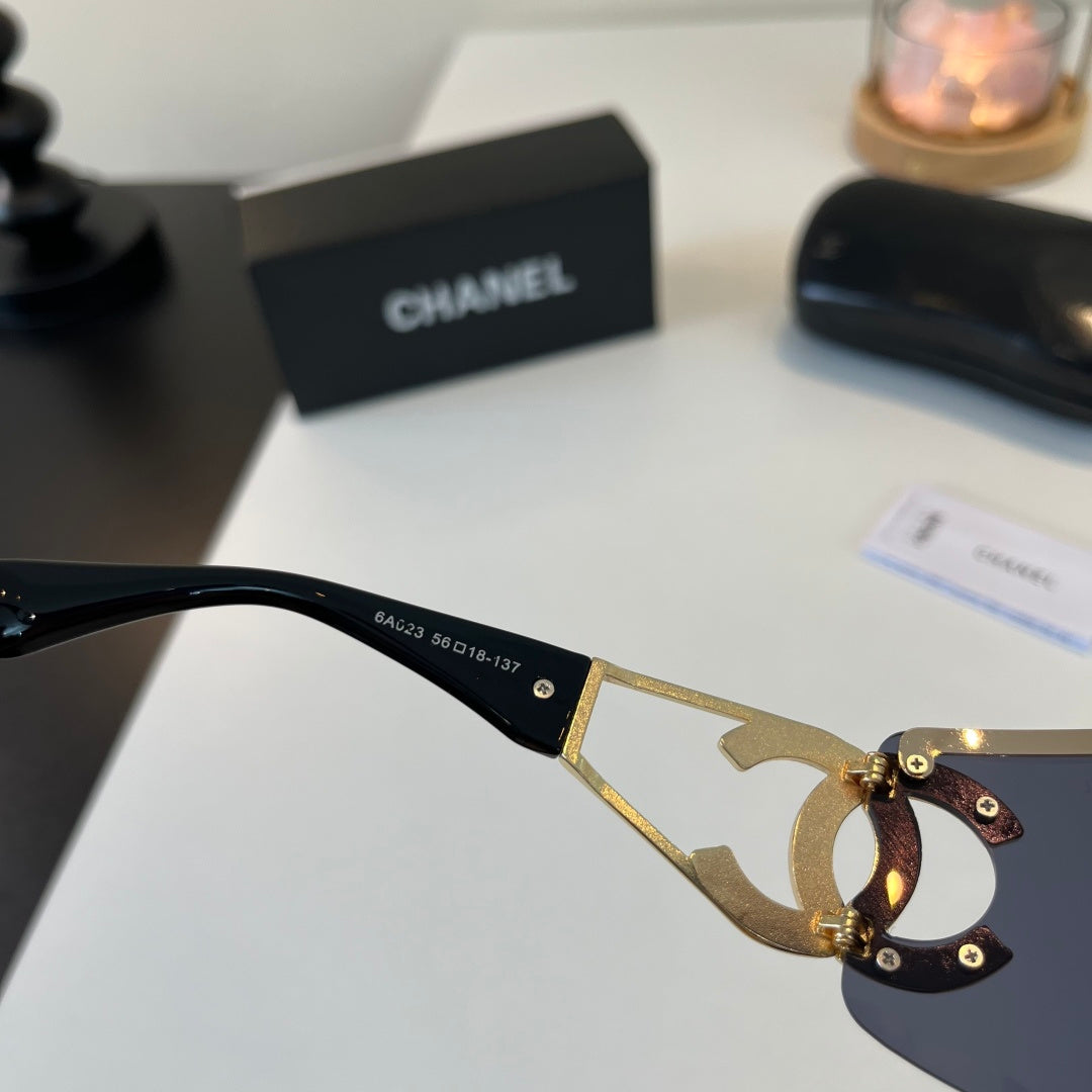 Chanel Fashion Silver Lens Sunglasses for Men & Women - 493632 - detail image 8
