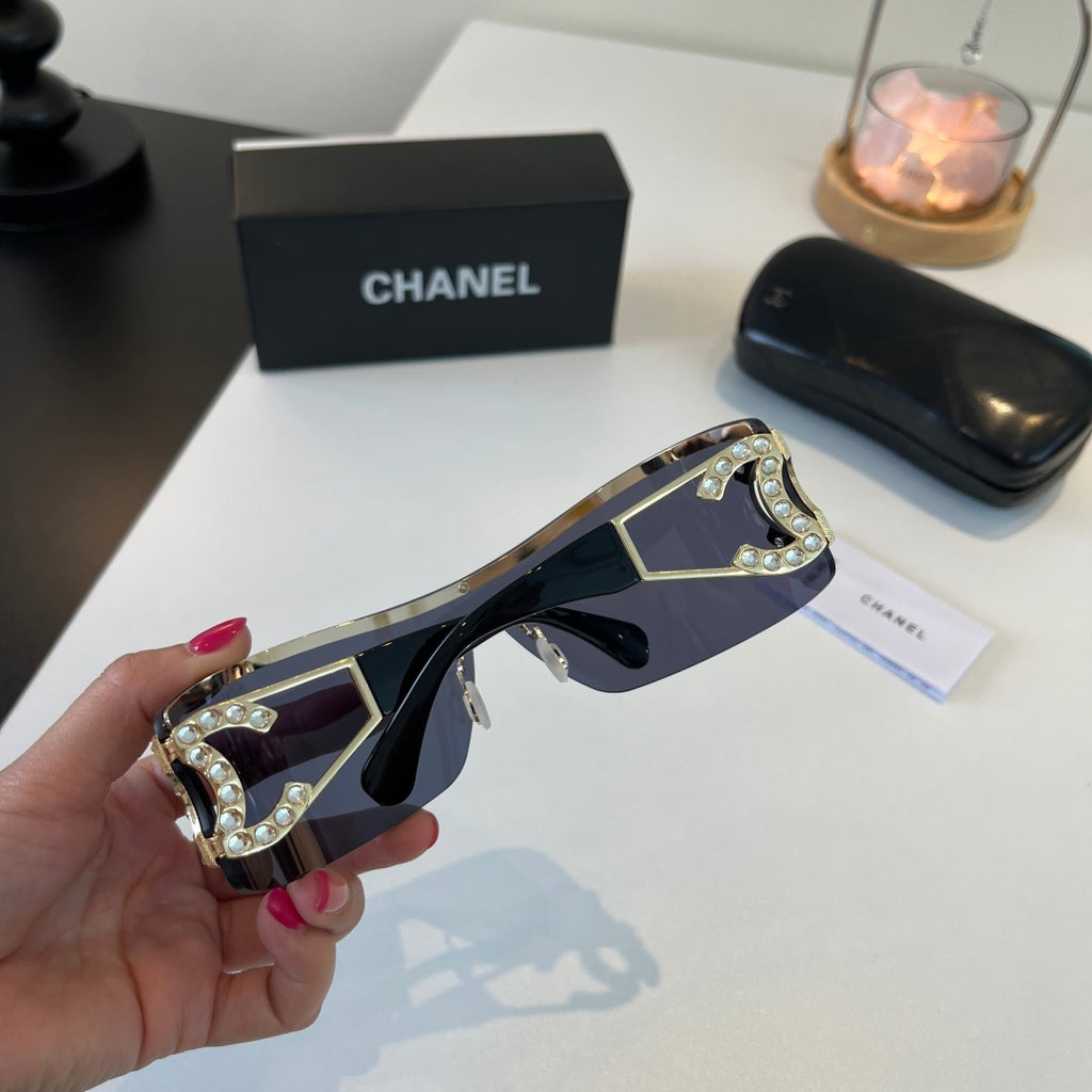 Chanel Fashion Silver Lens Sunglasses for Men & Women - 493632 - detail image 7