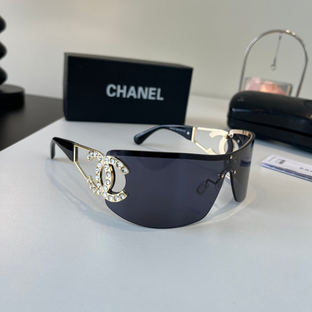 Chanel Fashion Silver Lens Sunglasses for Men & Women - 493632
