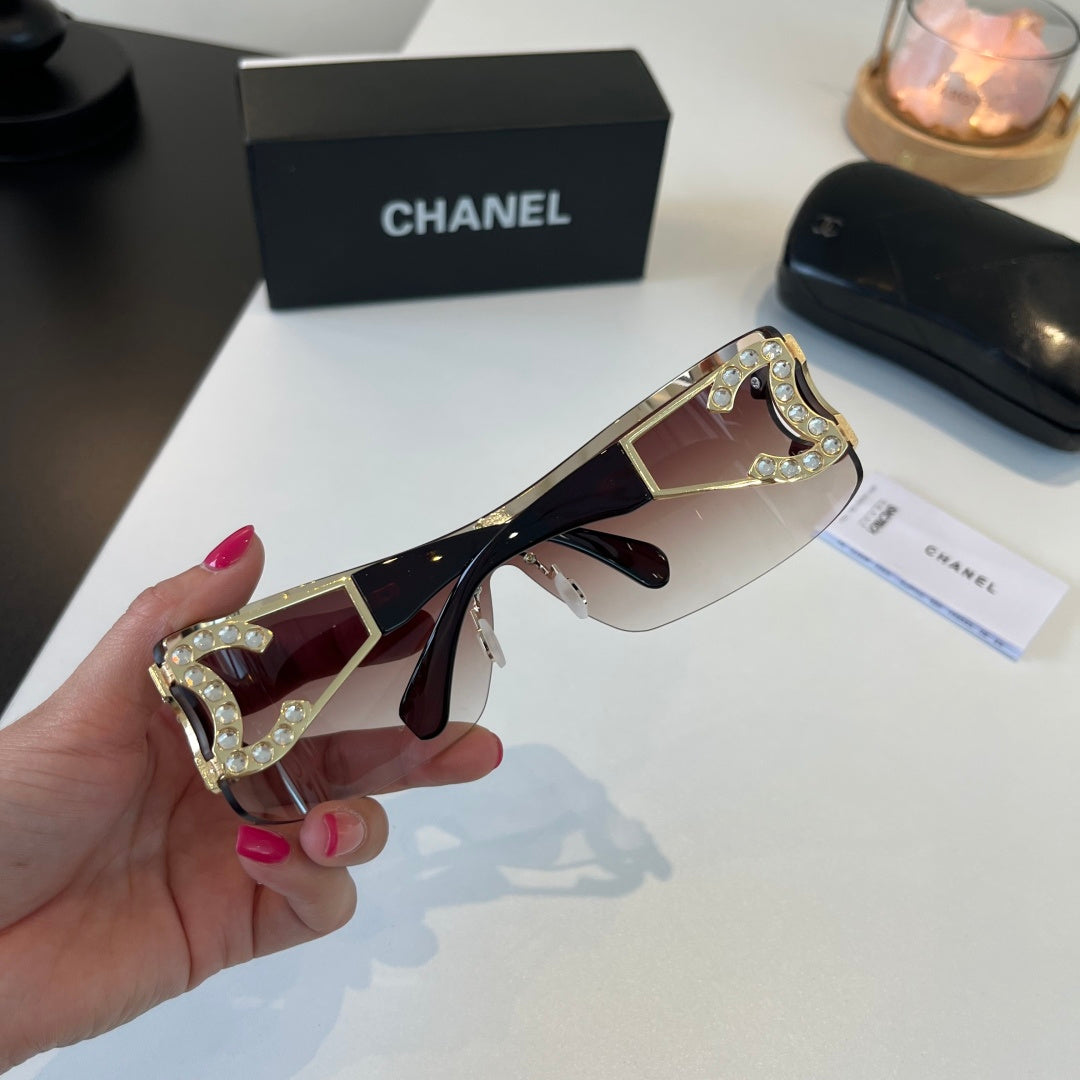 Chanel Fashion Silver Lens Sunglasses for Men & Women - 493634 - detail image 8