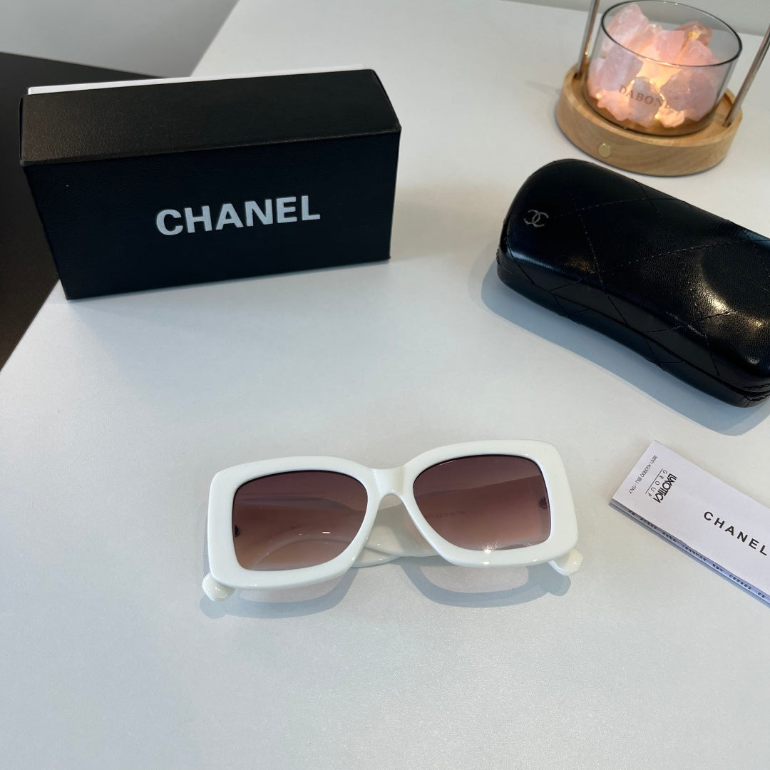 Chanel Fashion Silver Lens Sunglasses for Men & Women - 493635 - detail image 6