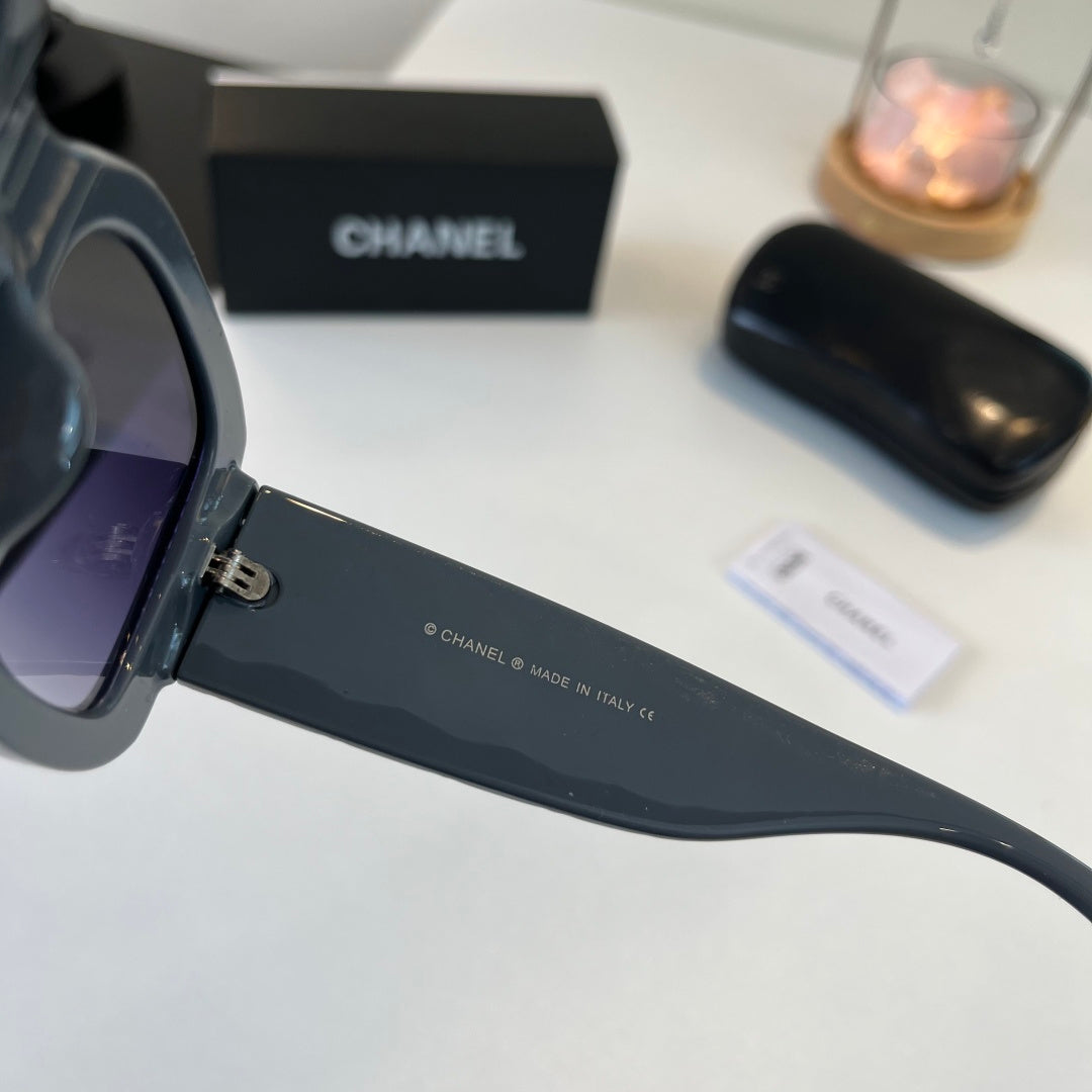 Chanel Fashion Blue Lens Sunglasses for Men & Women - detail image 10