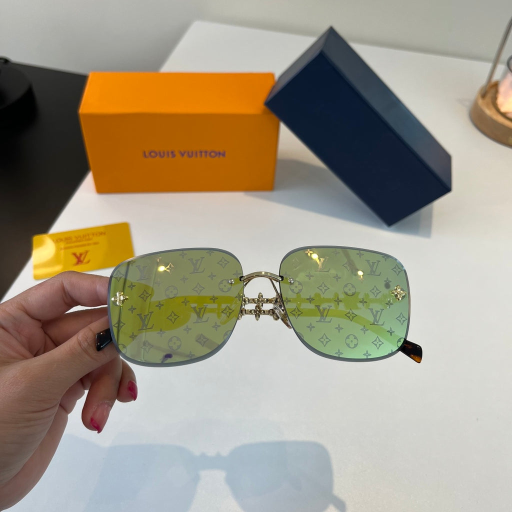 Louis Vuitton Fashion Silver Lens Sunglasses for Men & Women - 493078 - detail image 6