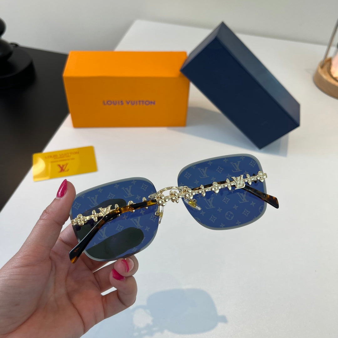 Louis Vuitton Fashion Silver Lens Sunglasses for Men & Women - 493078 - detail image 8