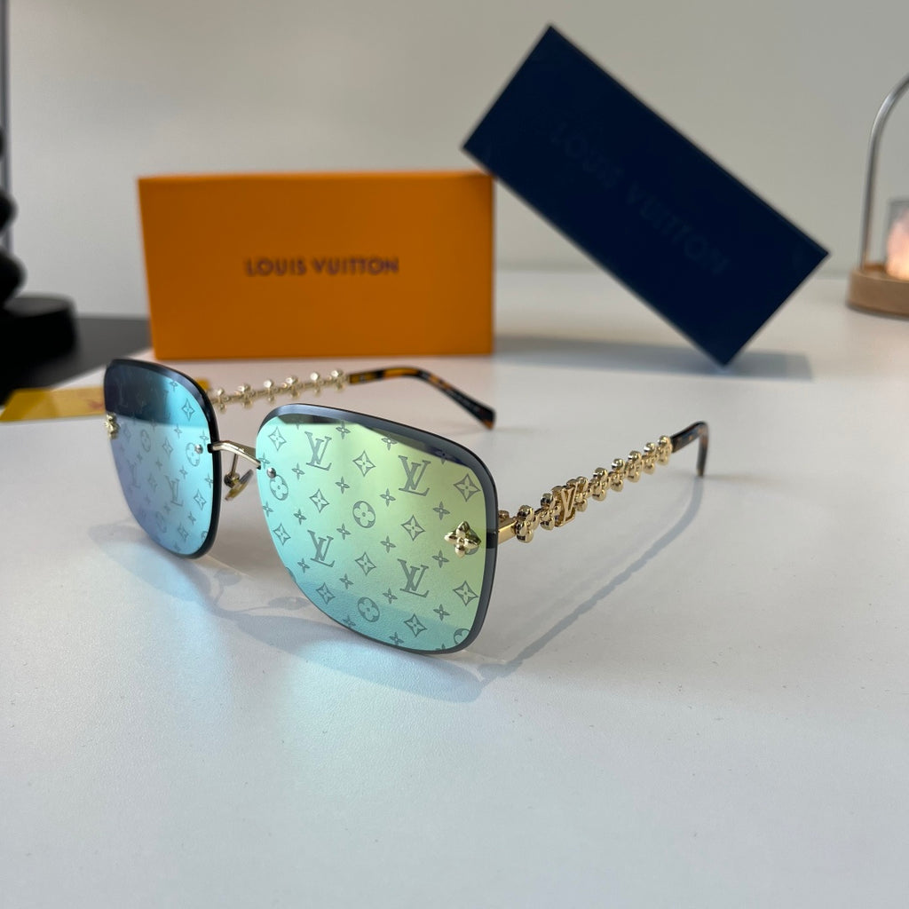 Louis Vuitton Fashion Silver Lens Sunglasses for Men & Women - 493078 - detail image 3