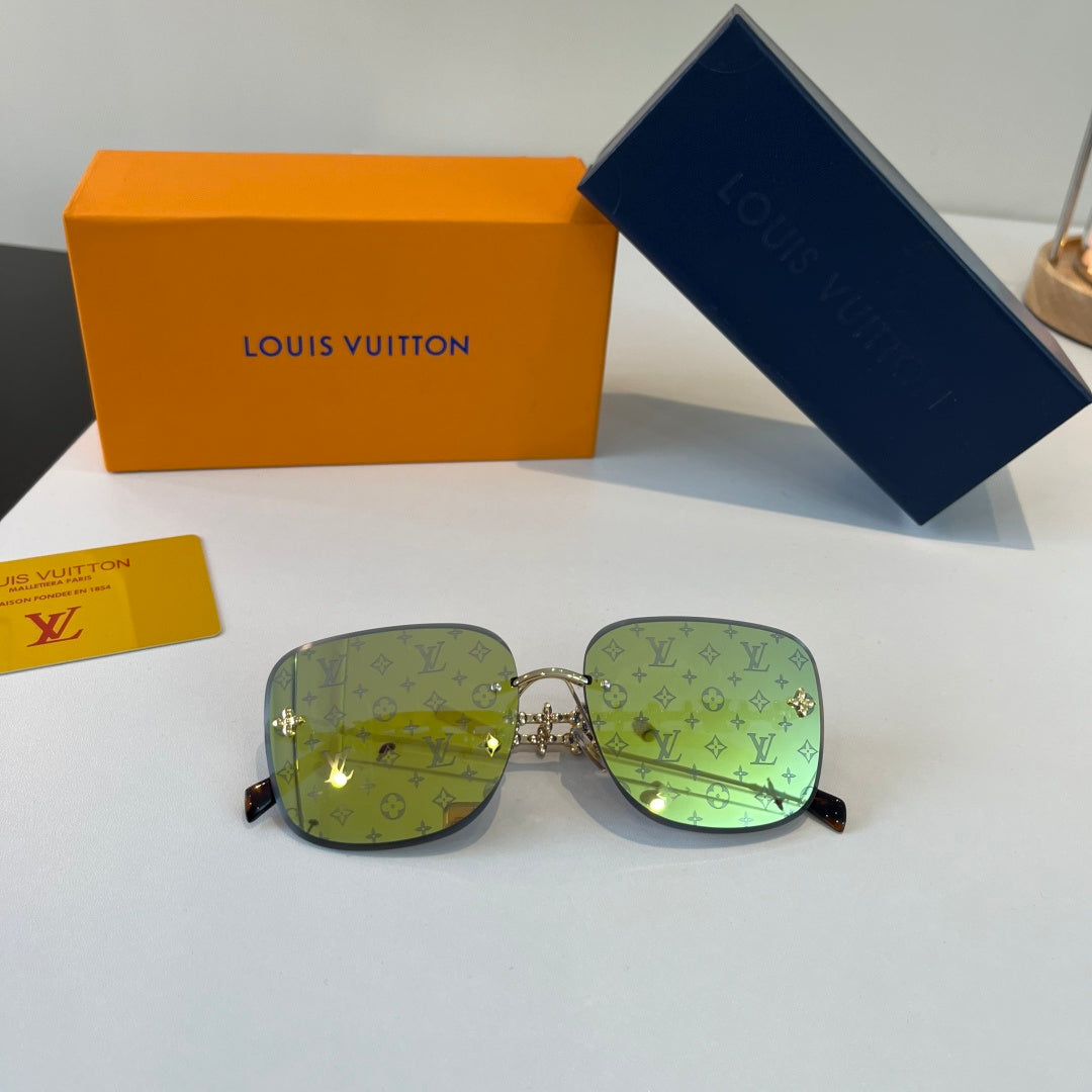 Louis Vuitton Fashion Silver Lens Sunglasses for Men & Women - 493078 - detail image 5