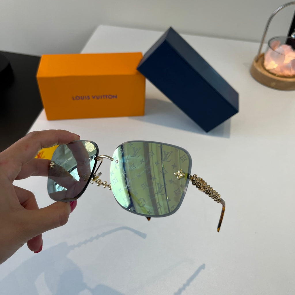 Louis Vuitton Fashion Silver Lens Sunglasses for Men & Women - 493078 - detail image 4