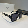 Celine Fashion Black Lens Sunglasses for Men & Women - 465518