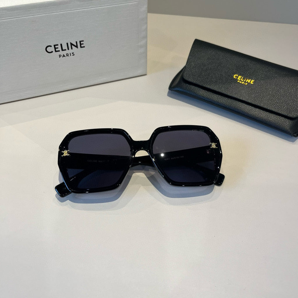 Celine Fashion Black Lens Sunglasses for Men & Women - 431958 - detail image 9