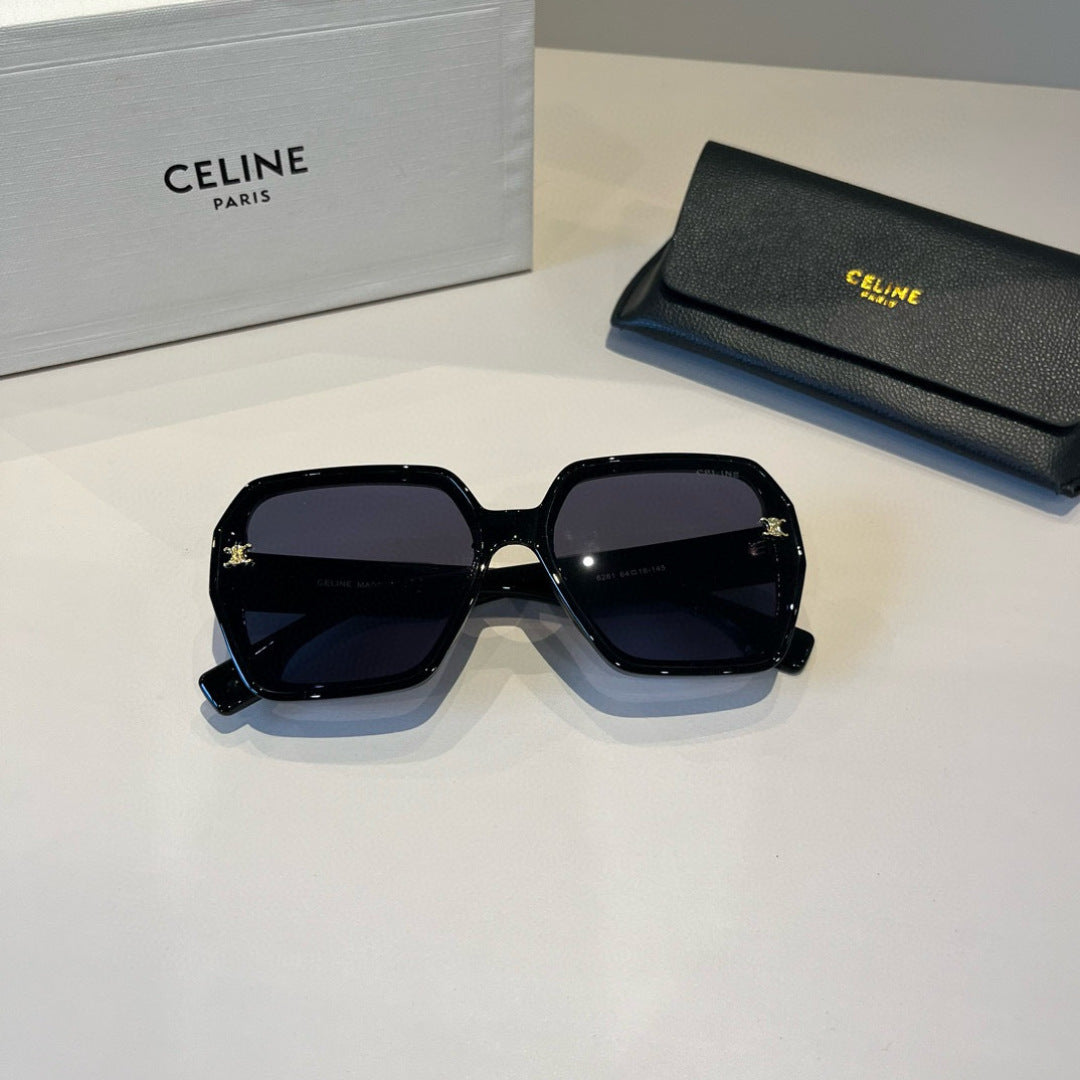 Celine Fashion Black Lens Sunglasses for Men & Women - 415604 - detail image 9